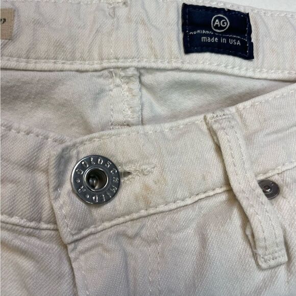 AG Adriano Goldschmied The Stevie Roll Up Slim Straight Denim Jean Women Size 26 - Picture 3 of 13